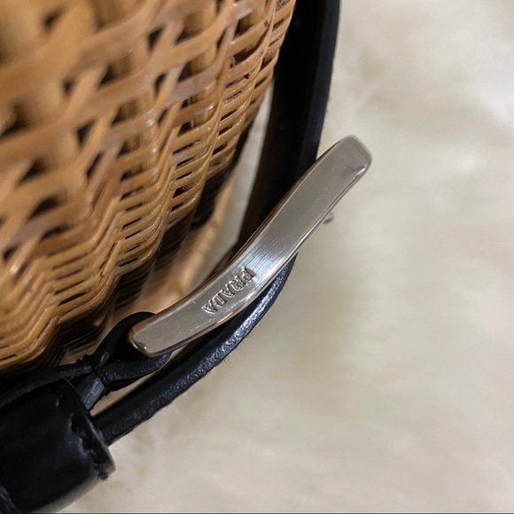 Prada Men’s Black Leather Belt NWOT - Picture 2 of 7